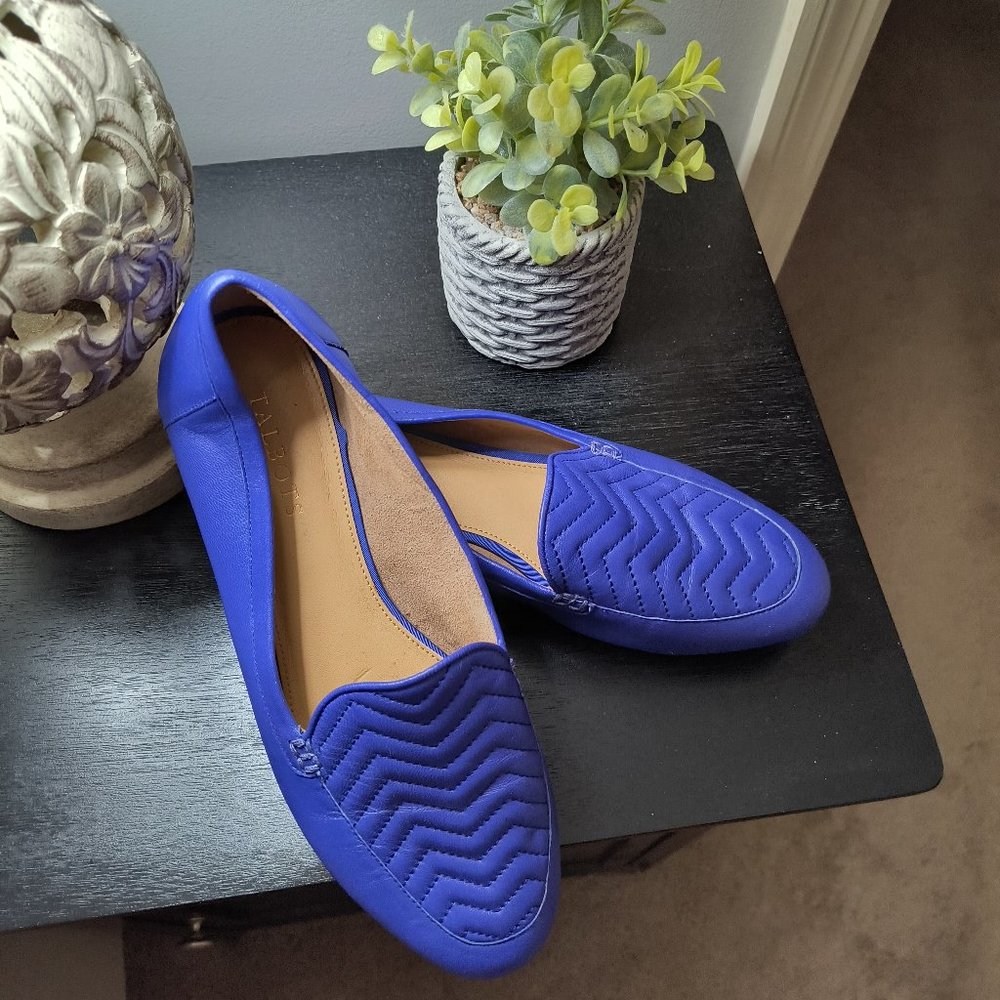 Talbots Violet Blue/Purple Flat Shoe Women Size 9